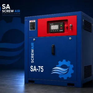 COMPRESOR SA-75 / 75HP <br><p class="highlight-text">TECNOLOGÍA CON AHORRO ENERGÉTICO</p>